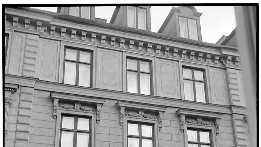 Fasad Anno 1961. Källa/upphov: Margareta Cramér (f. 1926)